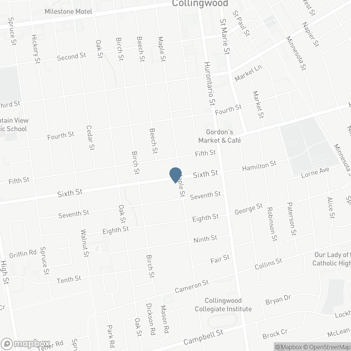 125 SIXTH STREET, Collingwood, Ontario L9Y 5V1